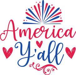 4th of july t shirt and svg design