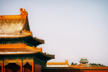 the forbidden city in beijing, china