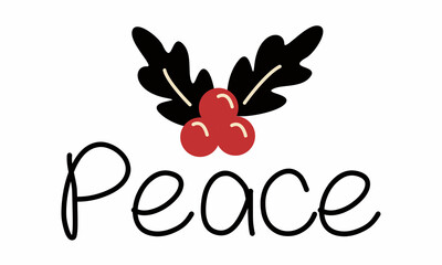Peace SVG Design.