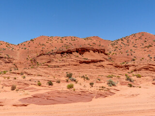 Fototapeta na wymiar Views of Antelope Slot Canyon - Page - Arizona - USA