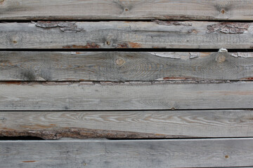 Obraz premium Texture of gray wooden board
