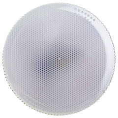 grinding wheel color close-up on a white background	