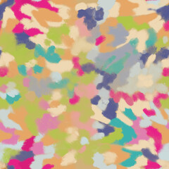 beautiful bright trendy impressionistic seamless patterns of colored patches. Kaleidoscope of colors. Abstract, bold colorful prints. colorful fashion camouflage tie-dye