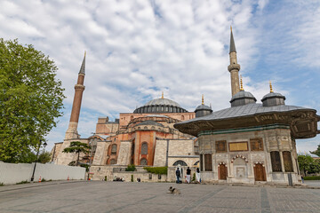 Fototapeta na wymiar Hagia Sophia. Istanbul