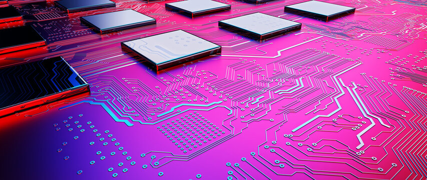 Technology background/Technology background of the abstract computer motherboard, can be used in the description of technological processes, science, education, dynamic wallpaper.
