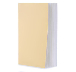 Book literature education on white background isolation