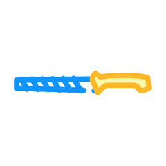 sharpener for knives color icon vector. sharpener for knives sign. isolated symbol illustration