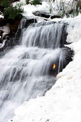 Obraz premium waterfall in the mountains