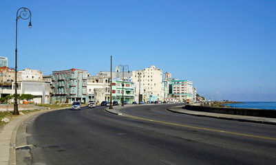 Obraz premium skyline of havana at the malecon