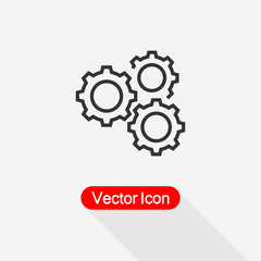 Gear Icon Vector Illustration Eps10