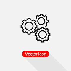 Gear Icon Vector Illustration Eps10