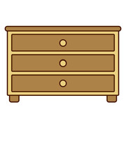 Schubladen Kommode Möbelstück Design 