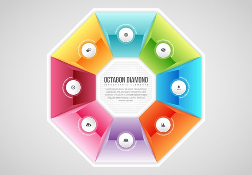 Octagon Diamond Infographic