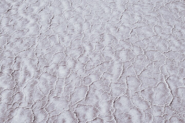 white salt texture