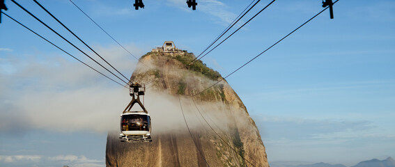Sugaloaf montain (Pao de Acucar) One of the most beautiful post-cards of Rio de Janeiro