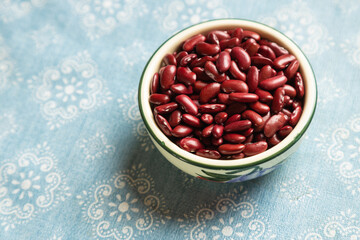Raw red kidney beans