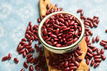 Raw red kidney beans