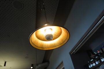 alte Lampe Glühlampe lampenschirm