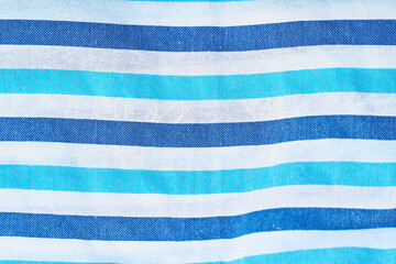 Sea white blue stripes fabric texture