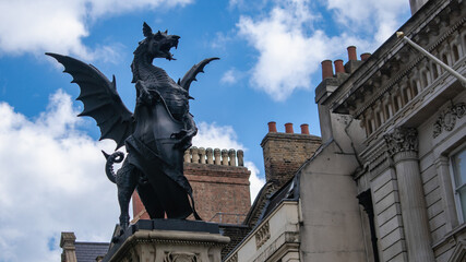 London Dragon statue