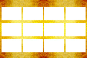 12個のフレーム