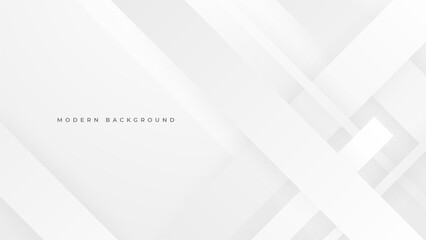 Fototapeta premium Gray line with white architecture futuristic background minimal concept vector illustration subtle design.