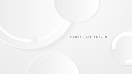 White abstract modern background design