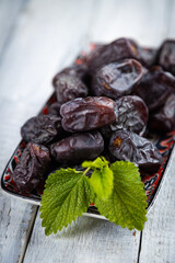 Fresh sweet dates fruit