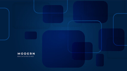 Modern blue background abstract Geometric pattern light