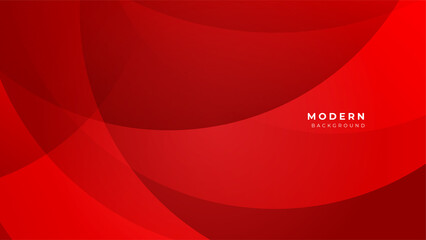 Minimal red geometric shapes abstract modern background design. Design for poster, template on web, backdrop, banner, brochure, website, flyer, landing page, presentation, certificate, and webinar