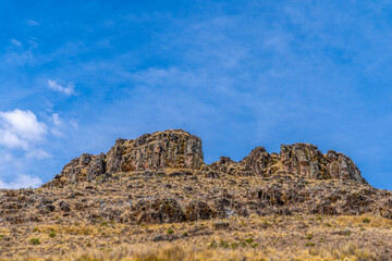 Huaytar&aacute;, Peru, the highest peak at 3,000 meters