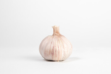 Garlic Isolated on White Background