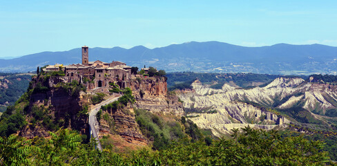 Fototapeta premium civita di Bagnoregio Viterbo Italy