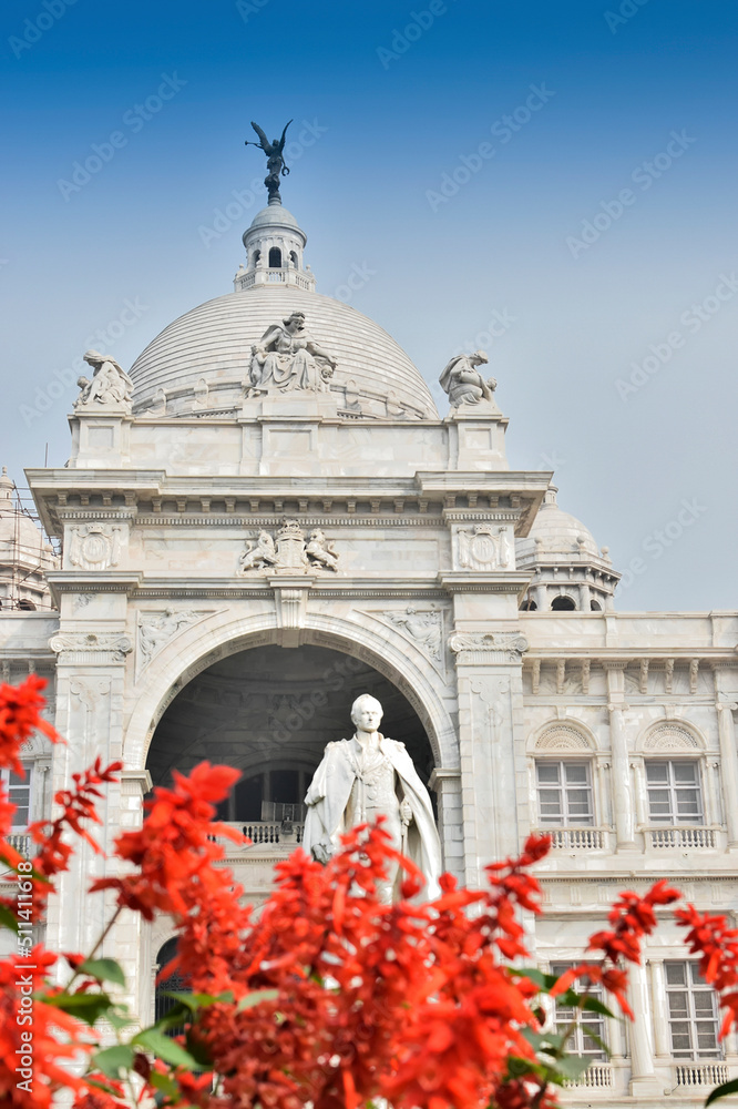 Sticker Victoria Memorial, Kolkata , India .