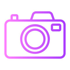 camera gradient icon