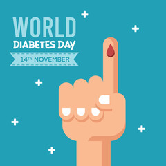 world diabetes day poster