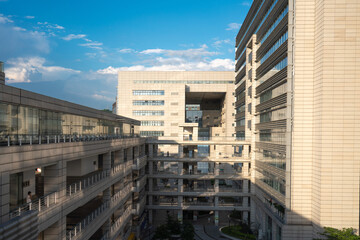 The skyline of Science City, Huangpu District, Guangzhou, Guangdong, China