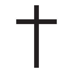 black cross on white back ground