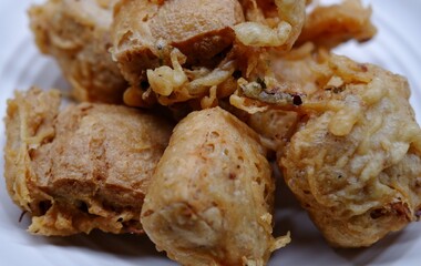 Tahu Isi or Tahu Berontak is Indonesian style Crispy fried tofu