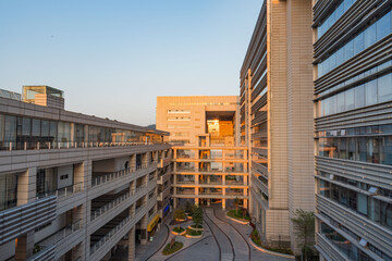 Fototapeta premium Science City complex, Huangpu District, Guangzhou, China