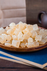 Traditional food yellow ice candy