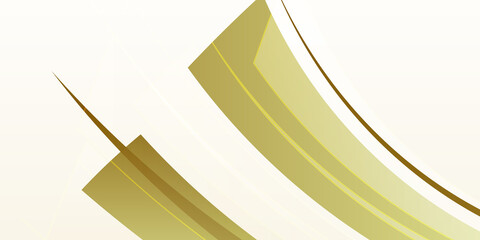 Abstract white gold background