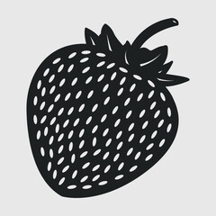 Strawberry Silhouette SVG Bundle, Fruit Svg, Berries Svg, Food Svg, Summer Svg, Strawberry Outline, Strawberry Clipart,