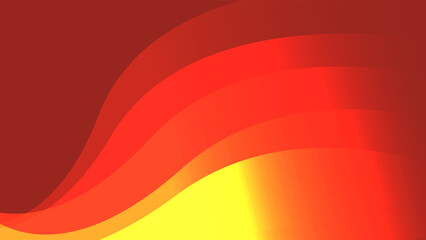 Fire Wave Abstract Background