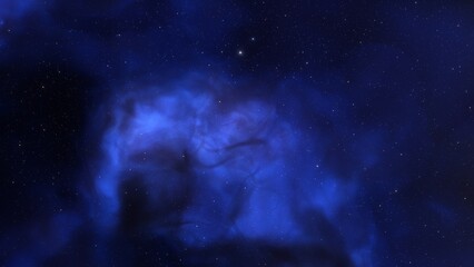 Space nebula, for use with projects on science, research, and education. Illustration
