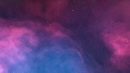 Fototapeta premium Space nebula, for use with projects on science, research, and education. Illustration 