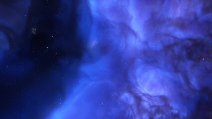 Space nebula, for use with projects on science, research, and education. Illustration
