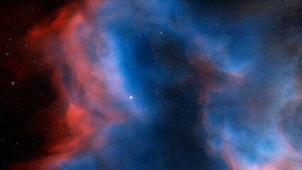 Space nebula, for use with projects on science, research, and education. Illustration
