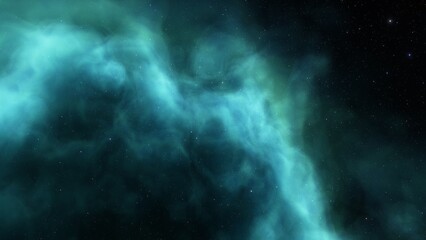 Fototapeta premium Space nebula, for use with projects on science, research, and education. Illustration 