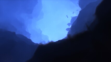 Space nebula, for use with projects on science, research, and education. Illustration
